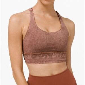 Lululemon Long Line Energy Sports Bra